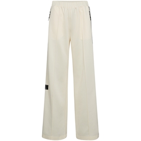 Haute L'Amitie Baggy Track Pants, Off-White